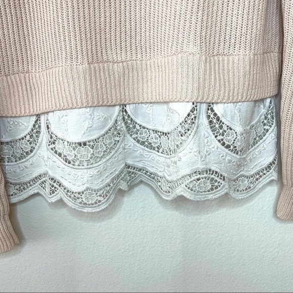 MAJE Emiline Linen Blend Crewneck Sweater - Picture 6 of 12